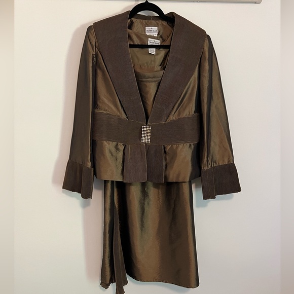 Chancelle Size 12 Olive Green - 3 piece set - Picture 1 of 14